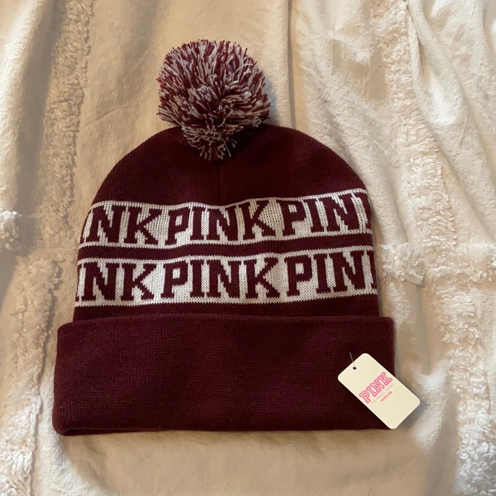 NWT PINK Beanie!!